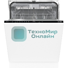 Встраиваемая посудомоечная машина Gorenje GV643D90, черный, 60 см, 16 компл., 45 дБ, класс A+++