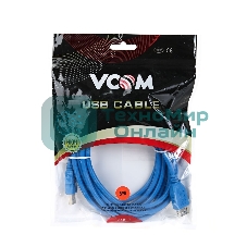 Кабель VCOM VUS7065-3M Кабель-удлинитель USB3.0 Am-Af 3 м