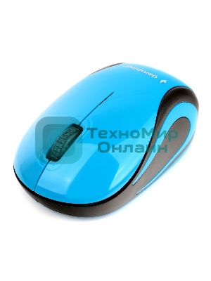 Мышь беспроводная Gembird MUSW-620 синий, 1200 dpi, радиоканал, USB, кнопки - 3