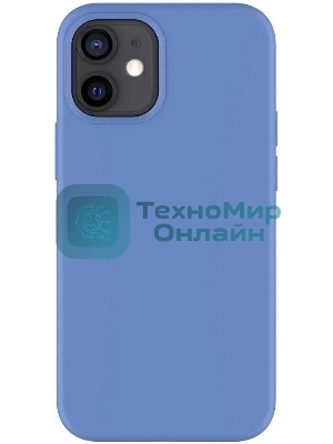Чехол (клип-кейс) DEPPA Gel Color, для Apple iPhone 12 mini, синий 87762
