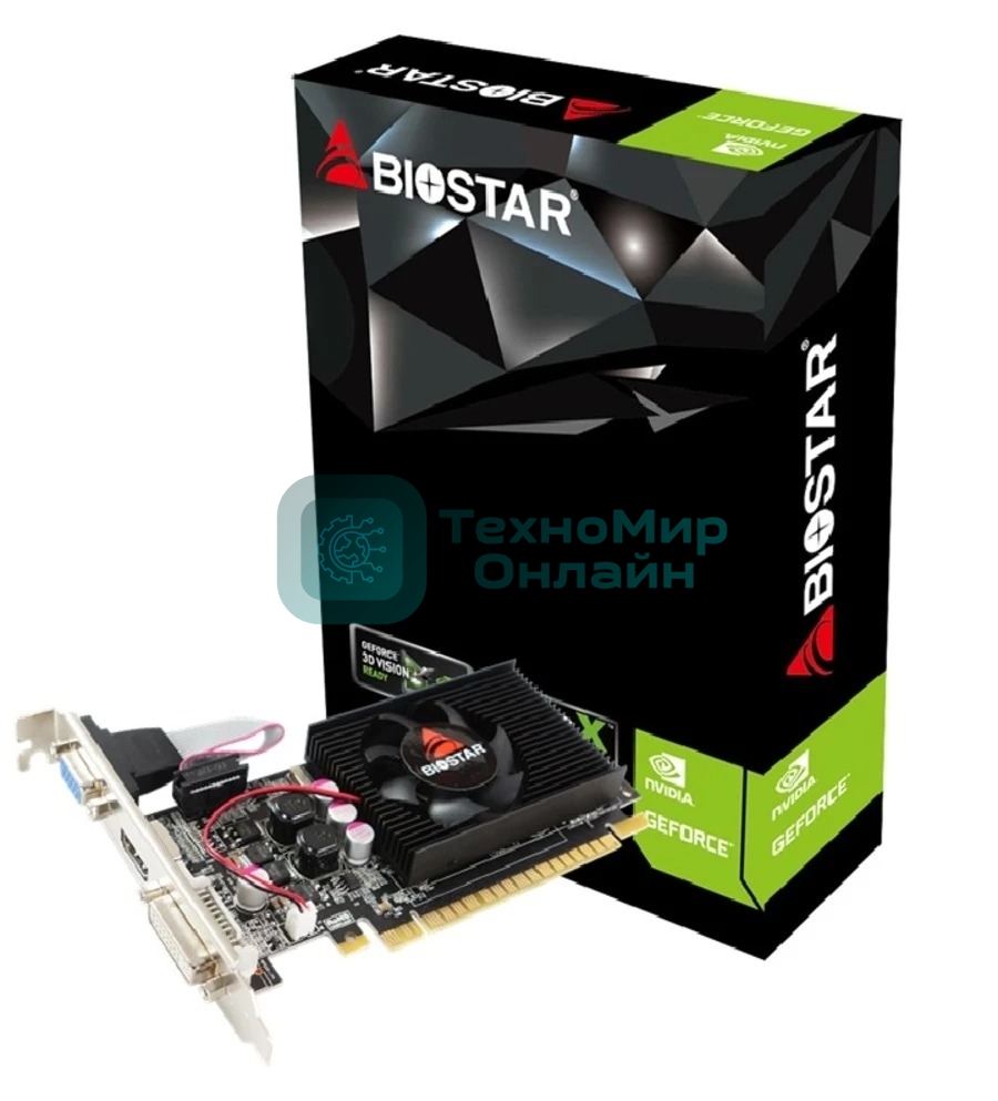 Видеокарта Biostar NVIDIA GeForce GT 610 2GB GDDR3 64-bit HDMI