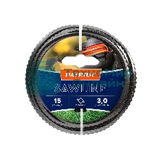 Леска Sawline D 3,0 мм L 15 м (квадрат,пилообразный профиль) 300-15-5 на пластиковой обойме,блистерн