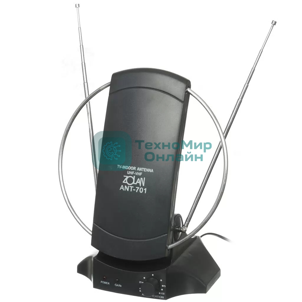 Антенна телевизионная активная ZOLAN ANT PL-701