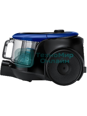 Пылесос Samsung VC18M2110SB/EV синий/черный, 380/1800 Вт, уборка сухой, пылесборник контейнер 1.5 л