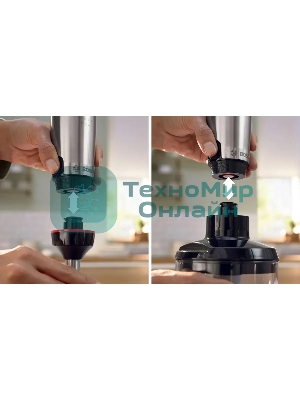 Блендер погружной Bosch MSM6M622 1000 Вт, черный