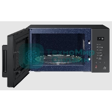 Микроволновая печь Samsung MS23T5018AC/BW антрацит, 23 л, 800 Вт, переключатели - сенсор