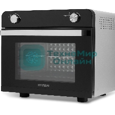 Мини-печь Hyundai MIO-HY087 36 л, 1700 Вт, серебристый/черный