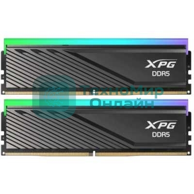 Оперативная память ADATA XPG Lancer Blade RGB, DDR5, 32GB (2x16GB), 6000 MHz, CL36, с радиатором, RGB, черный