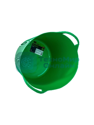 Ведро гибкое Сибртех сверхпрочное 14 л, зеленый