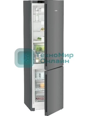 Холодильники Liebherr CBNdgc 5723-20 001 Plus темно-серый двухкамерный 255/94л морозилка снизу