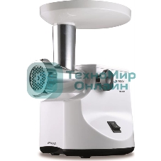 Мясорубка электрическая Kenwood MG450 белый, 1400 Вт, 1.5 кг/мин, реверс, защита от перегрузки, насадки - 5