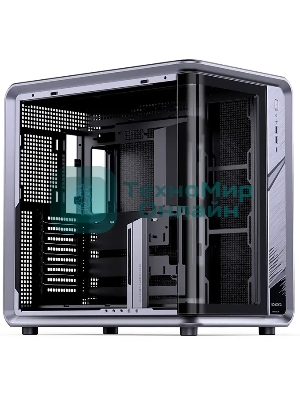 Корпус Jonsbo Jonsplus BO400CG, Midi-Tower, серый