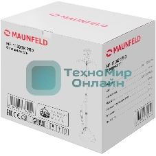 Отпариватель Maunfeld MF-1138GR PRO серый, 1580 Вт, 38 г/мин, 1500 мл