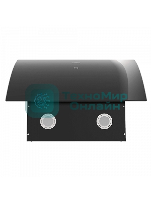 Вытяжка каминная Elikor Wave BK 60 черный, 60 см, 750 куб. м/ч, 56 дБ