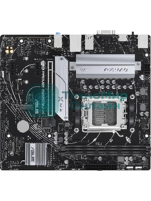 Материнская плата ASUS PRIME B650M-K, Socket AM5, AMD B650, 2xDDR5, 4xSATA, 2xM.2, 1xPCIe 4.0 x16, 2xPCIe 4.0 x1, 1xHDMI, 1xVGA, 1x 2.5Gb LAN, 4xUSB-A 2.0, 2xUSB-A 3.2 Gen 1, 2xUSB-A 3.2 Gen 2, 3x3.5 мм, 7.1, mATX