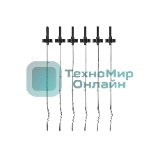 Шашлычница электрическая Kitfort KT-1404, 1400Вт серебристый