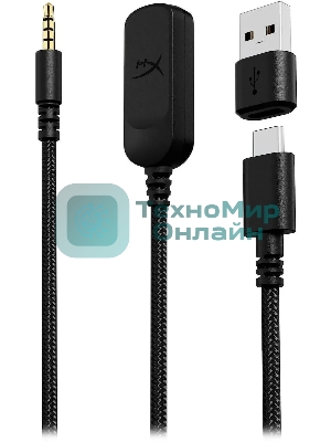 Гарнитура HyperX Cloud III чёрный, беспроводная, радиоканал