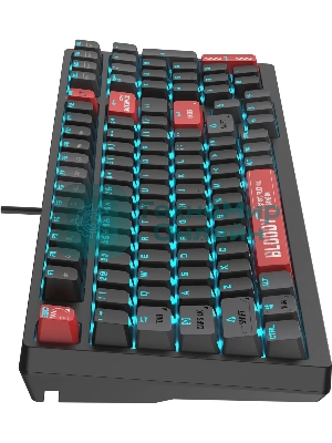Клавиатура проводная A4Tech Bloody AT98 USB черный/красный