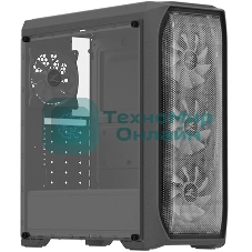 Компьютерный корпус ZALMAN N5 MF, ATX, черный, WINDOW, 1x5.25