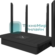 Маршрутизатор Триколор TR-router-04 (046/91/00057758) AC1200 10/100/1000BASE-TX черный