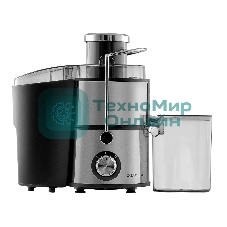 Соковыжималка GALAXY LINE GL 0809 серебристый, центробежная, 1200 Вт, 500 мл, механическое