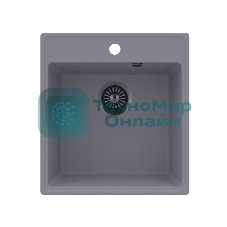 Кухонная мойка Maunfeld Perla 460 MFQS-460LGR светло-серый