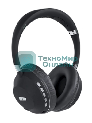 Беспроводные наушники MORE CHOICE HW34S черный, накладные, Bluetooth, до 6 ч