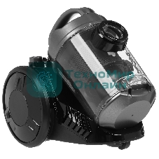 Пылесос BBK BV1503 черный/темно-серый, 320/2000 Вт, уборка сухая, пылесборник контейнер 2.5 л