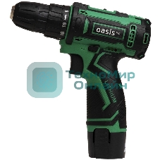 Дрель-шуруповерт Oasis ASB-12S Eco, 12 В, 1,5 Ач, 25 Нм, щеточный