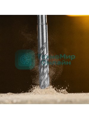 Бур по бетону Denzel цельная крестовая пластина, 12x165 мм, SDS PLUS