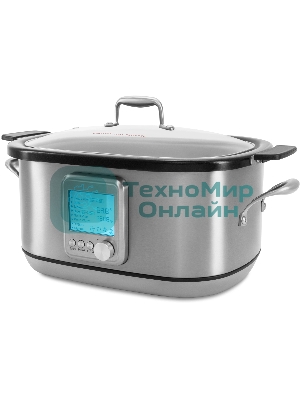 Мультиварка Rondell RDE-MC608 6л 1250Вт серебристый/серый