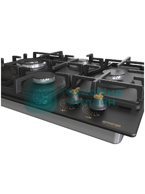 Газовая варочная панель Gorenje GW6D42CLB черный