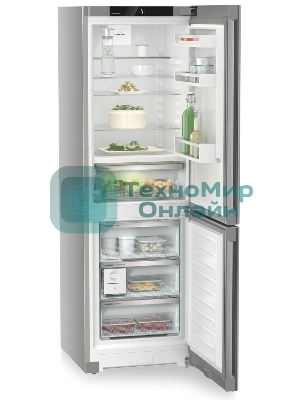 Холодильник Liebherr CBNsfc 5223-22 001 серебристый двухкамерный 216/94л морозилка снизу, No Frost