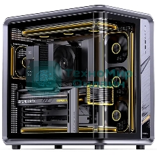 Корпус Jonsbo Jonsplus BO400CG, Midi-Tower, серый