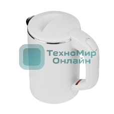 Чайник электрический Centek CT-0006 белый, 1100 Вт, 0.6 л