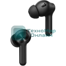 Наушники TWS Realme Buds T200 Lite черный, внутриканальные, Bluetooth, до 28 ч