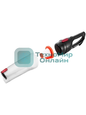 Вертикальный ылесос Kitfort KT-597-1 600Вт черный/красный