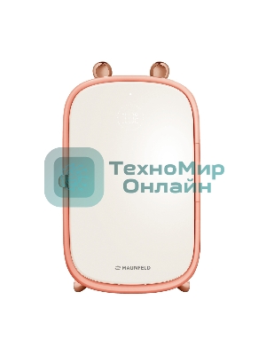 Мини-холодильник для косметики Maunfeld MFF43PK розовый 12.3л