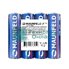 Батарейки Maunfeld Alkaline AA (LR6) MBLR6-SR40, спайка 4 шт, 1.5 В
