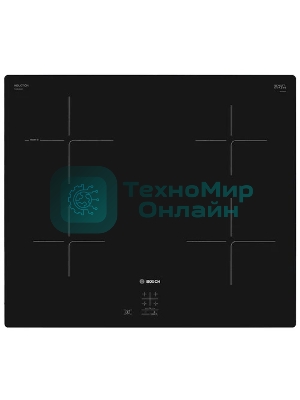 Индукционная варочная панель Bosch PUG61KAA5E черный