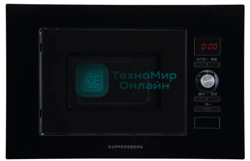 Встраиваемая микроволновая печь Kuppersberg HMW 625 B 20 л, High-Tech, 800 Вт, черный