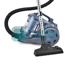 Пылесос Centek CT-2546 голубой/черный, 400/2400 Вт, уборка сухая, пылесборник контейнер 2 л