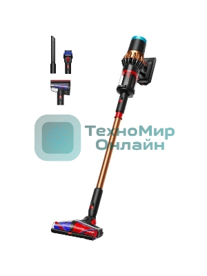 Пылесос вертикальный Dyson V16 Piston animal оранжевый/черный, питание от аккумулятора, 315 Вт, уборка сухая, пылесборник 1.3 л