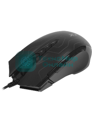 Мышь проводная A4Tech X89 Maze черный, 2400 dpi, USB, кнопки - 8
