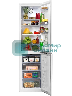Холодильник Beko B1RCNK332W белый двухкамерный 200/100л морозилка снизу, No Frost