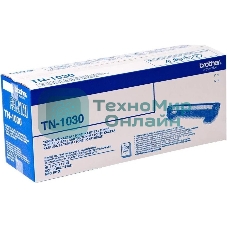 Картридж лазерный Brother TN1030 черный (2 500 стр.) для Brother HL-1110E/HL-1112E/HL-1210WE/HL-1210WE/HL-1212WE/DCP-1510E/DCP-1512E/DCP-1610WE/DCP-1612WE/MFC-1810E/MFC-1910E