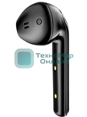 Наушники TWS uBear Vibe черный, вкладыши, Bluetooth, до 4 ч