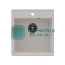 Кухонная мойка Maunfeld Perla 460 MFQS-460W кремовый