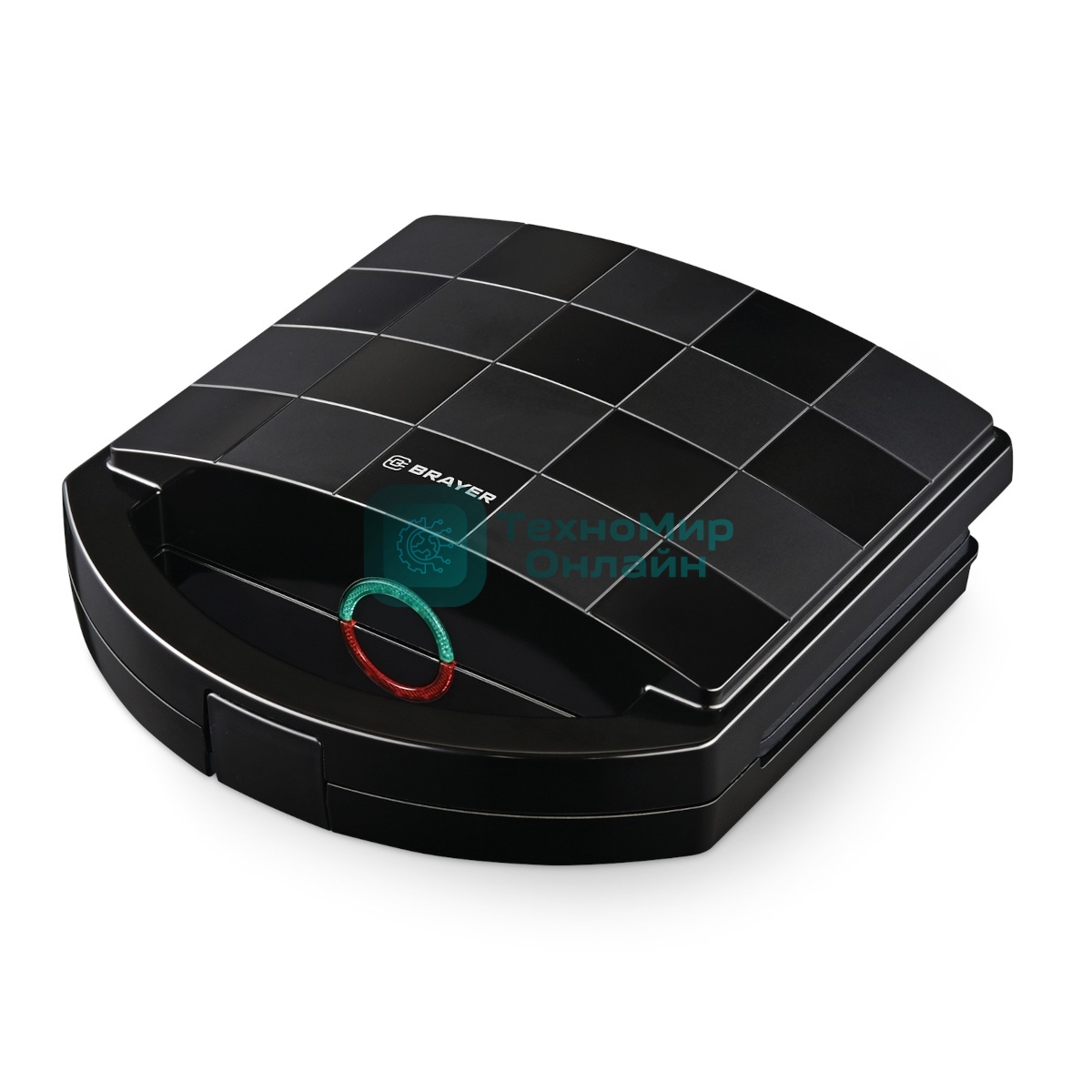Вафельница BRAYER BR2307 750 Вт, черный