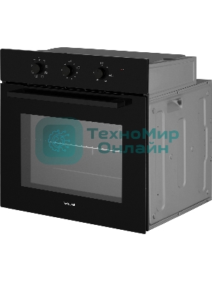 Духовой шкаф электрический Weissgauff EOM 208 PDB Steam Clean черный